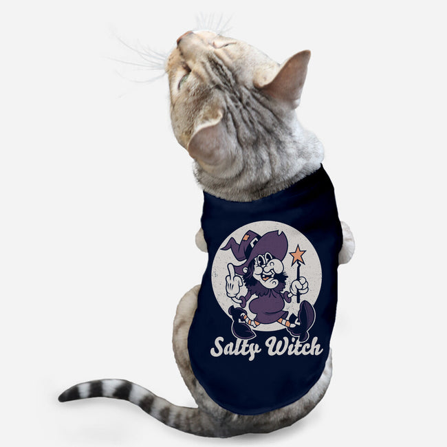 Salty Witch-Cat-Basic-Pet Tank-Nemons