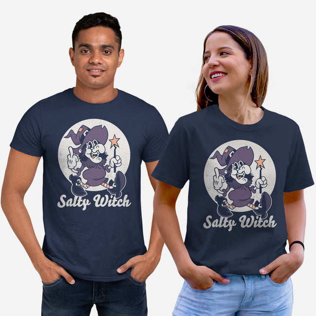 Salty Witch-Unisex-Basic-Tee-Nemons