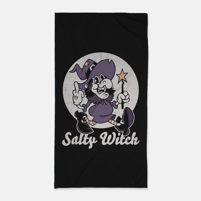 Salty Witch-None-Beach-Towel-Nemons