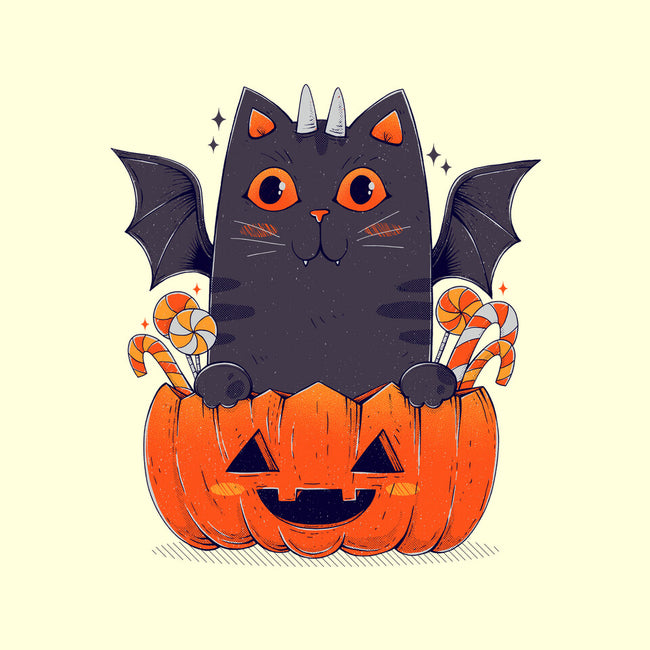 Spooky Cat-Mens-Premium-Tee-GODZILLARGE