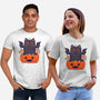 Spooky Cat-Unisex-Basic-Tee-GODZILLARGE