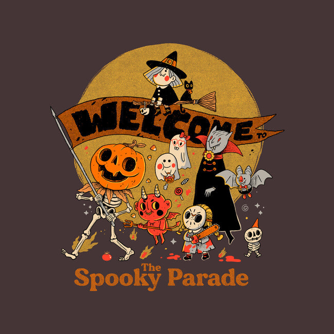Spooky Parade-None-Removable Cover-Throw Pillow-ppmid