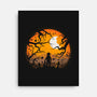 Tricking And Treating-None-Stretched-Canvas-rocketman_art