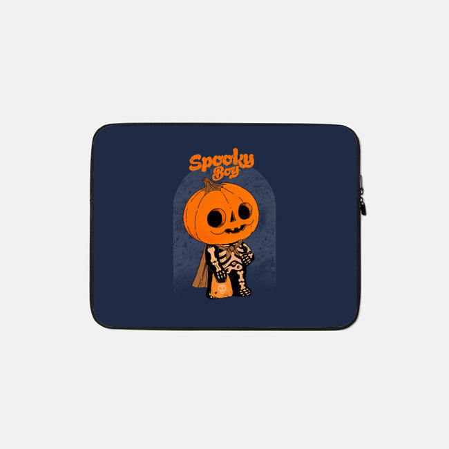 Spooky Boy-None-Zippered-Laptop Sleeve-ppmid