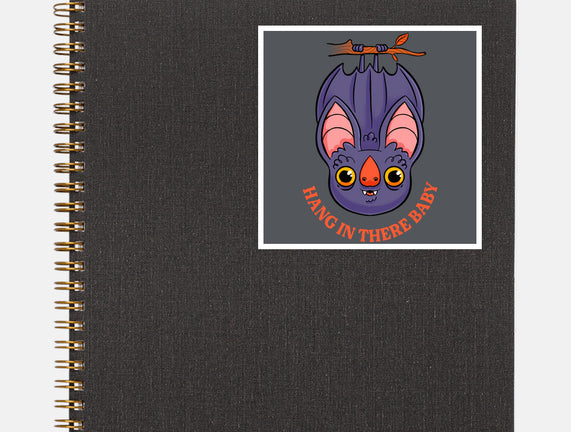 Hang In There Baby Bat