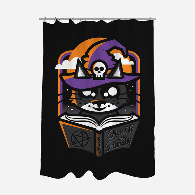 How To Curse Humans-None-Polyester-Shower Curtain-jrberger