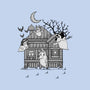 Bluey Haunted House-Unisex-Kitchen-Apron-JamesQJO