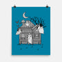 Bluey Haunted House-None-Matte-Poster-JamesQJO