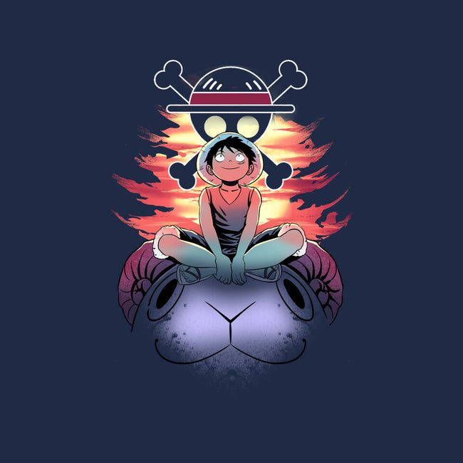 The Future King Of Pirates-Mens-Basic-Tee-fanfabio