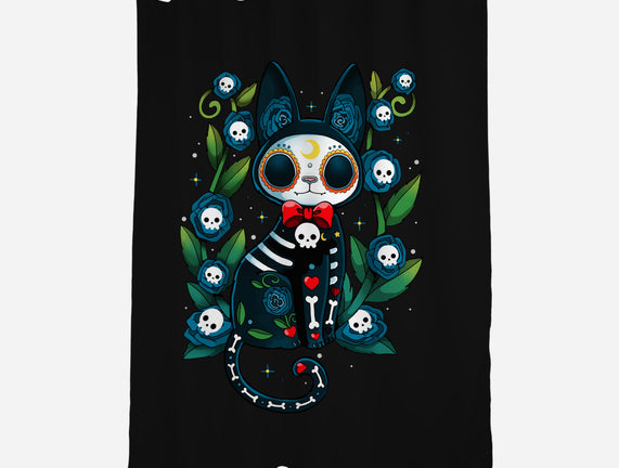 Halloween Skeleton Cat