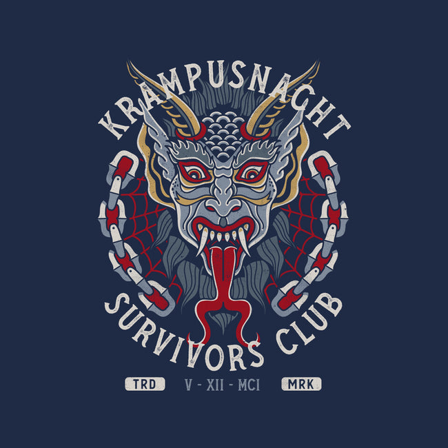 Krampusnacht Survivors Club-None-Beach-Towel-Nemons