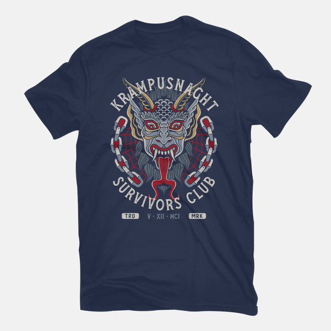 Krampusnacht Survivors Club-Unisex-Basic-Tee-Nemons