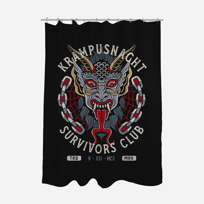 Krampusnacht Survivors Club-None-Polyester-Shower Curtain-Nemons