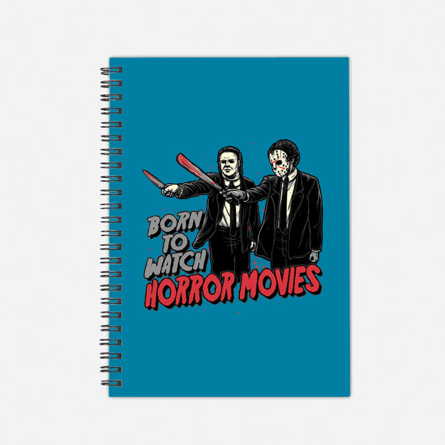 Horror Duo-None-Dot Grid-Notebook-momma_gorilla