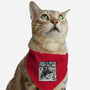 Takes A Break From Killing-Cat-Adjustable-Pet Collar-Slikfreakdesign