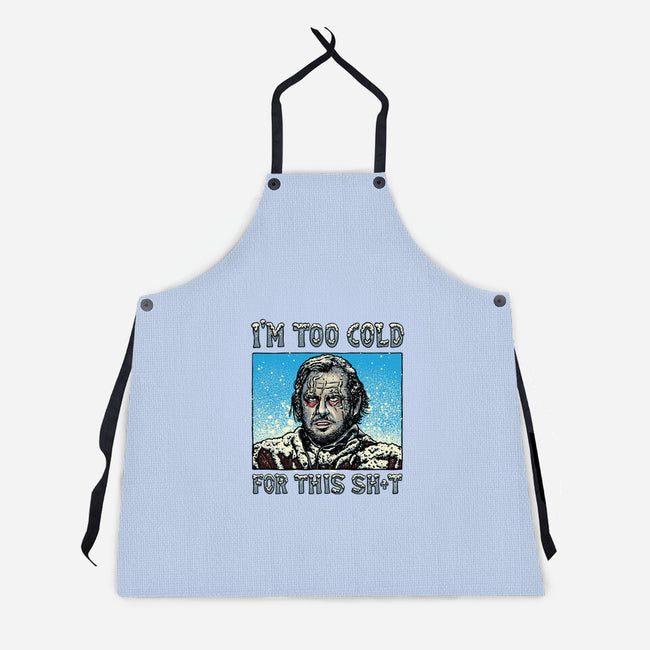 I'm Too Cold For This-Unisex-Kitchen-Apron-momma_gorilla