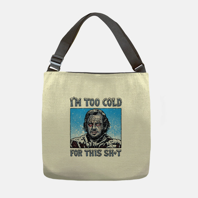 I'm Too Cold For This-None-Adjustable Tote-Bag-momma_gorilla