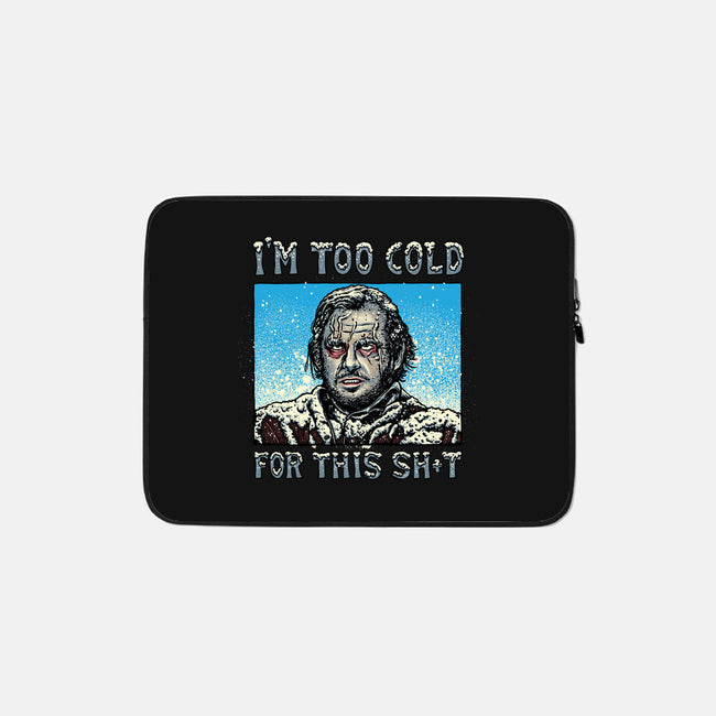 I'm Too Cold For This-None-Zippered-Laptop Sleeve-momma_gorilla