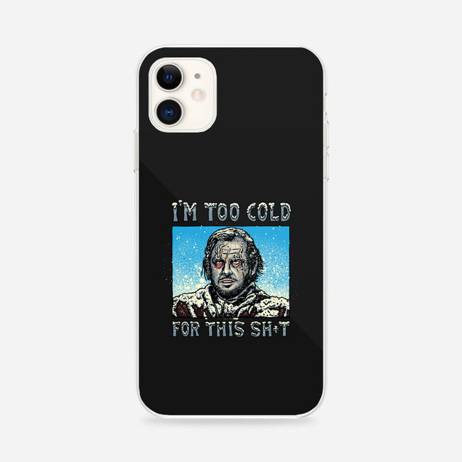 I'm Too Cold For This-iPhone-Snap-Phone Case-momma_gorilla