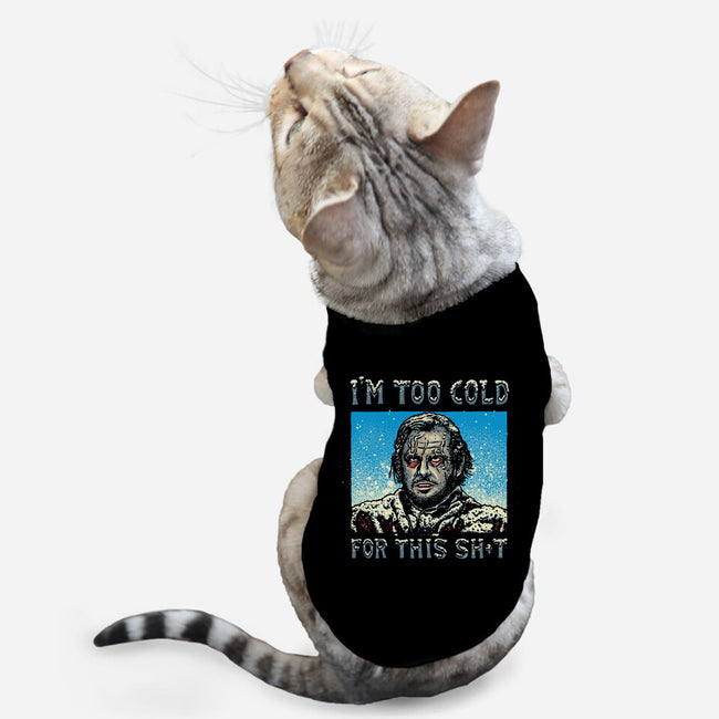 I'm Too Cold For This-Cat-Basic-Pet Tank-momma_gorilla