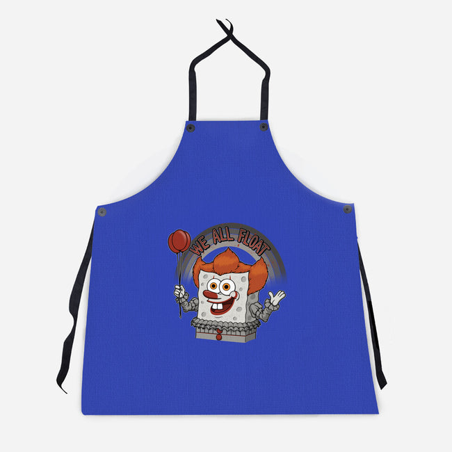 As Long As We All Float-Unisex-Kitchen-Apron-pigboom