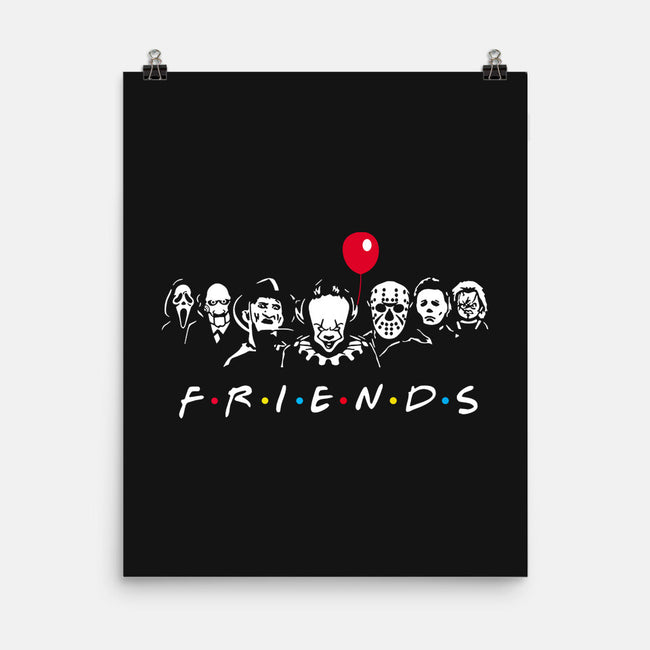 Horror Friends-None-Matte-Poster-MaxoArt