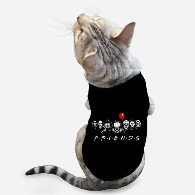 Horror Friends-Cat-Basic-Pet Tank-MaxoArt