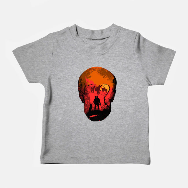 Evil Dead Fight-Baby-Basic-Tee-heydale