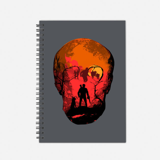 Evil Dead Fight-None-Dot Grid-Notebook-heydale