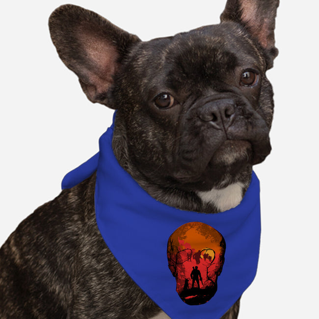 Evil Dead Fight-Dog-Bandana-Pet Collar-heydale