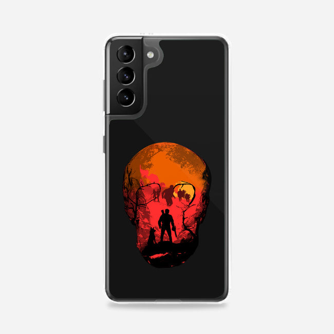 Evil Dead Fight-Samsung-Snap-Phone Case-heydale