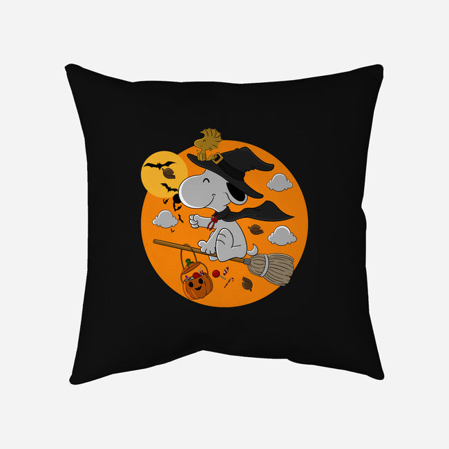 Peanuts Witch-None-Non-Removable Cover w Insert-Throw Pillow-Tri haryadi