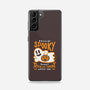 Might Trick Or Treat Later-Samsung-Snap-Phone Case-RyanAstle
