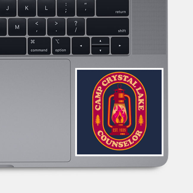 Camp Crystal Lake Counselor-None-Glossy-Sticker-sachpica