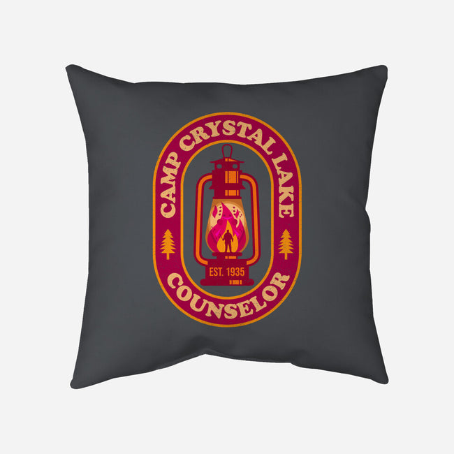 Camp Crystal Lake Counselor-None-Removable Cover w Insert-Throw Pillow-sachpica