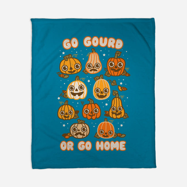 Go Gourd Or Go Home-None-Fleece-Blanket-Weird & Punderful