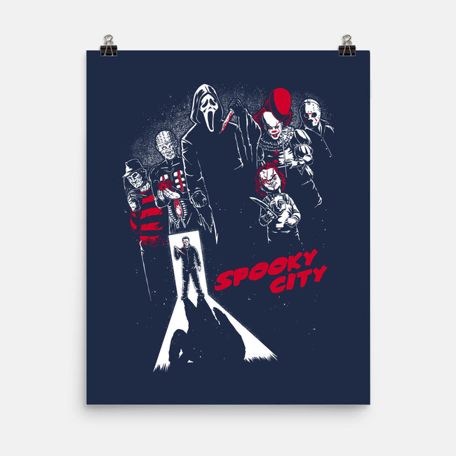 Spooky City-None-Matte-Poster-Studio Mootant