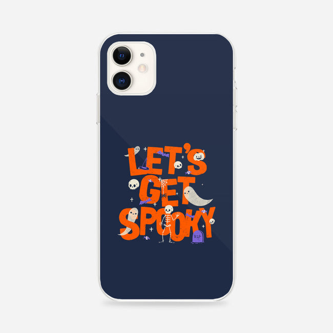 Time To Get Spooky-iPhone-Snap-Phone Case-zachterrelldraws