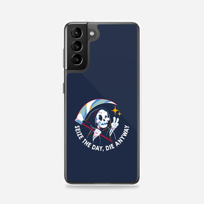 Seize The Day Die Anyway-Samsung-Snap-Phone Case-tobefonseca