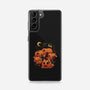 Pumpkin House Halloween-Samsung-Snap-Phone Case-tobefonseca