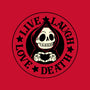 Live Laugh Love Death-Unisex-Basic-Tee-tobefonseca