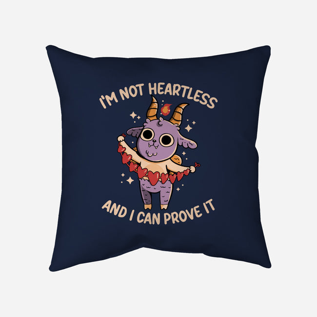 I'm Not Heartless-None-Non-Removable Cover w Insert-Throw Pillow-tobefonseca