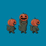 Halloween Pumpkin Kittens-None-Stretched-Canvas-tobefonseca