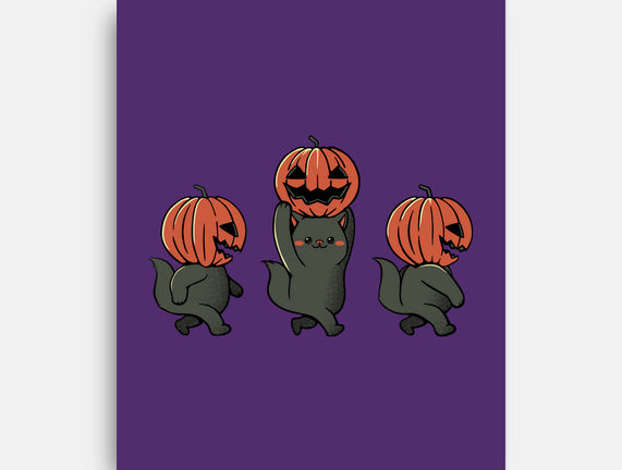 Halloween Pumpkin Kittens