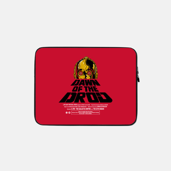 Dawn Of The Droid-None-Zippered-Laptop Sleeve-CappO