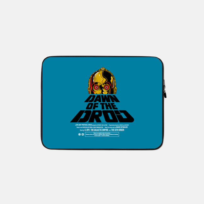 Dawn Of The Droid-None-Zippered-Laptop Sleeve-CappO