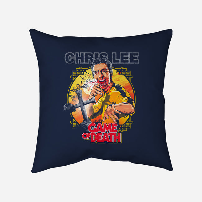 The Game Of Death-None-Removable Cover w Insert-Throw Pillow-CappO