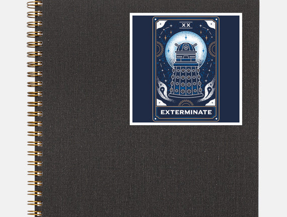 Exterminate Tarot Card