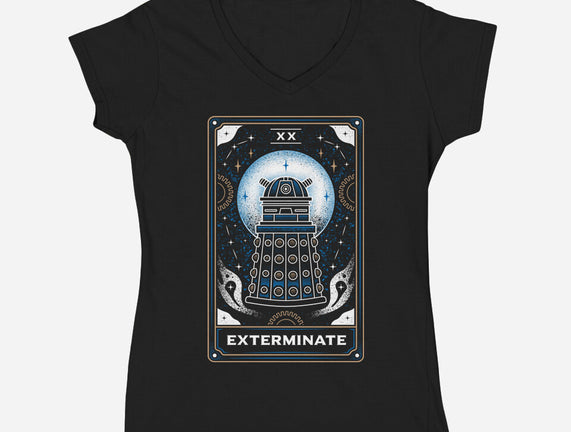 Exterminate Tarot Card