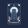 Exterminate Tarot Card-None-Outdoor-Rug-Logozaste